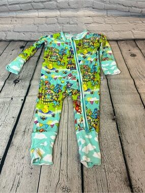 Boo Boo Bamboo Toddler Shows Bamboo Zippie Romper